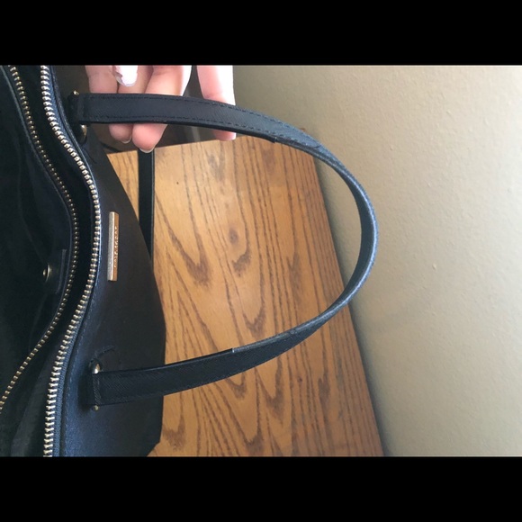 Kate Spade double zip satchel in black Size- Large - Picture 5 of 7